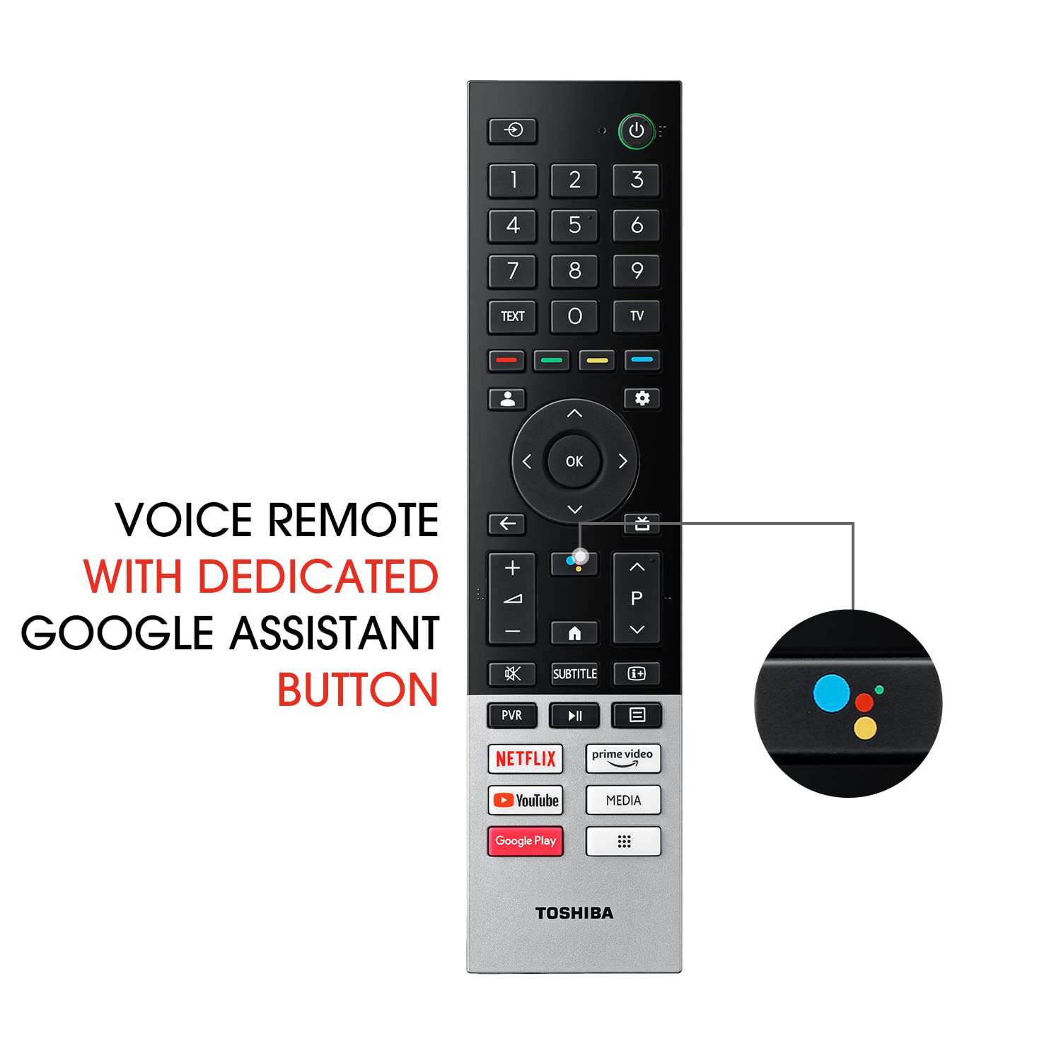 TOSHIBA 139 cm (55 inches) Bezelless Series 4K Ultra HD Smart LED Google TV 55C350LP (Black) 5