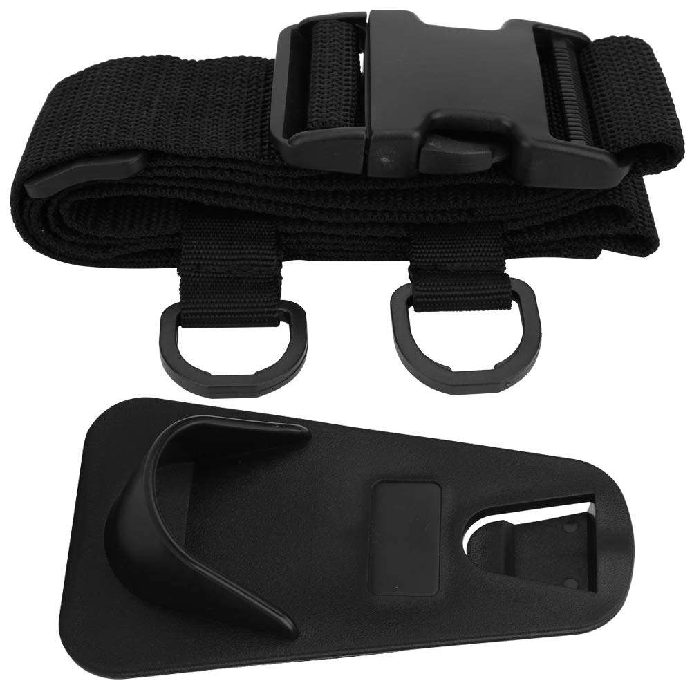 Fishing Rod Holder Waist Belt, Black Professional Lightweight Adjustable Fishing Rod Holder Waist Belt Strap Tackle Tool Accessory(Black) Fishing Fighting Belt fighting fishing belt fighting fishing 1