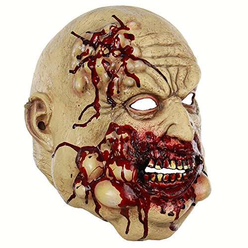 Mo Fang Gong She Scary Halloween The Walking Dead Cosplay Props, Horror Bloody Butcher Mask 4