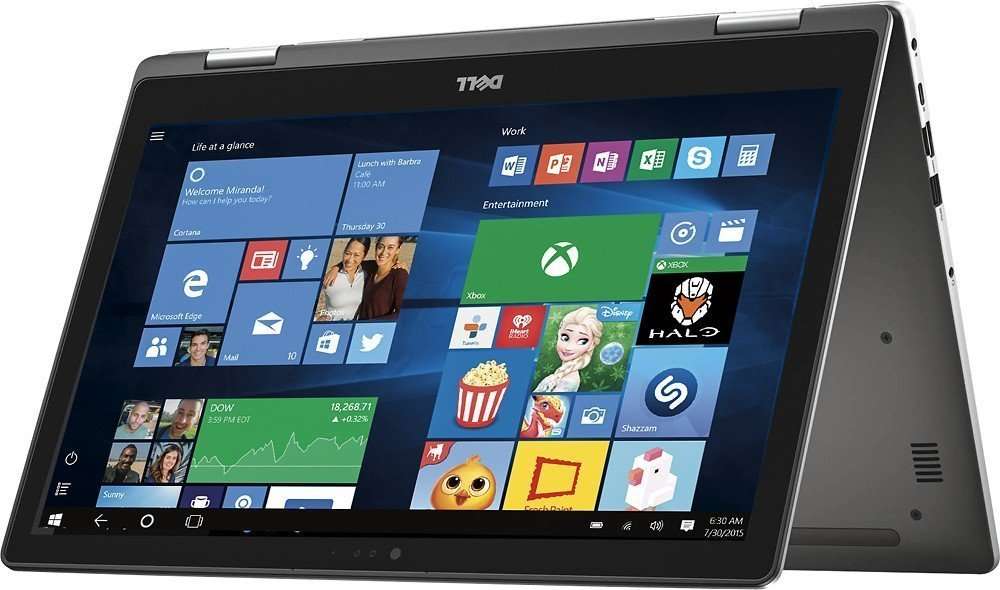 Dell Inspiron 2-in-1 15 I7579-5588GRY-PUS - 15.6" FHD Touch - i5-7200U - 8GB - 256GB SSD - Silver (Renewed) 2