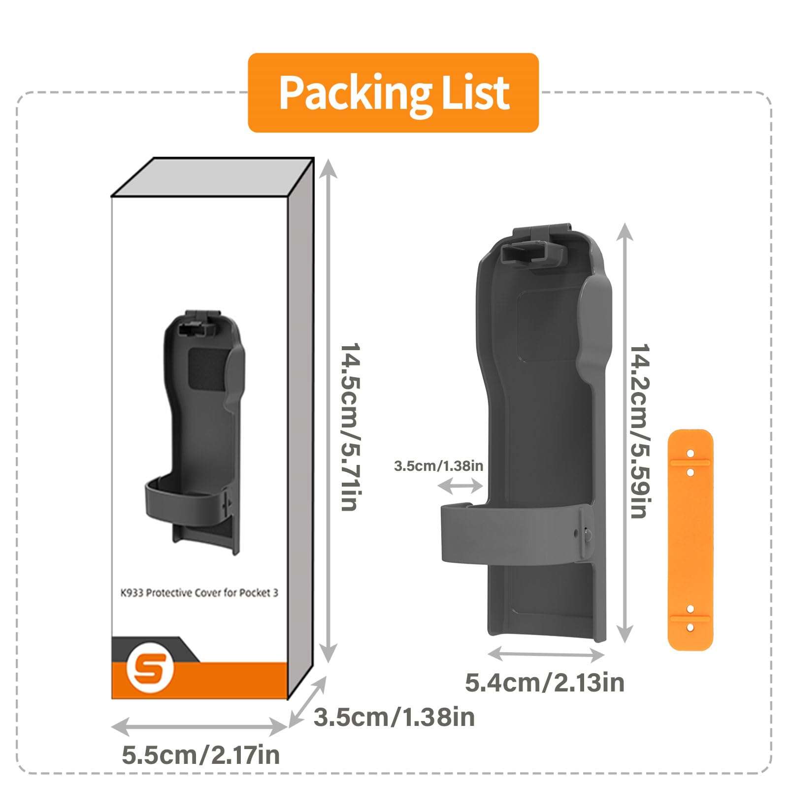 Gimbals Camera Protectors for Pocket 3 Lens Covers Obstacle Sensorings Avoidance Caps Camera Accessories 6