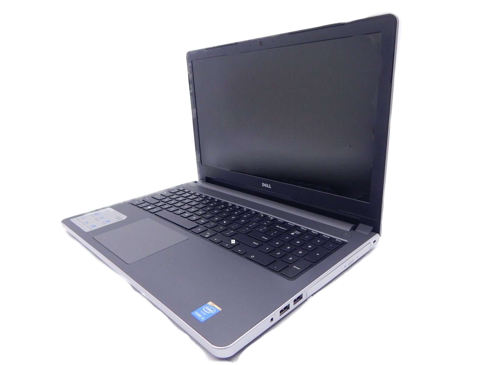 Dell Inspiron 15 5000 Series 15.6 Inch Laptop (Intel Core i5 5200U, 8 GB RAM, 1 TB HDD, Silver) with MaxxAudio 1