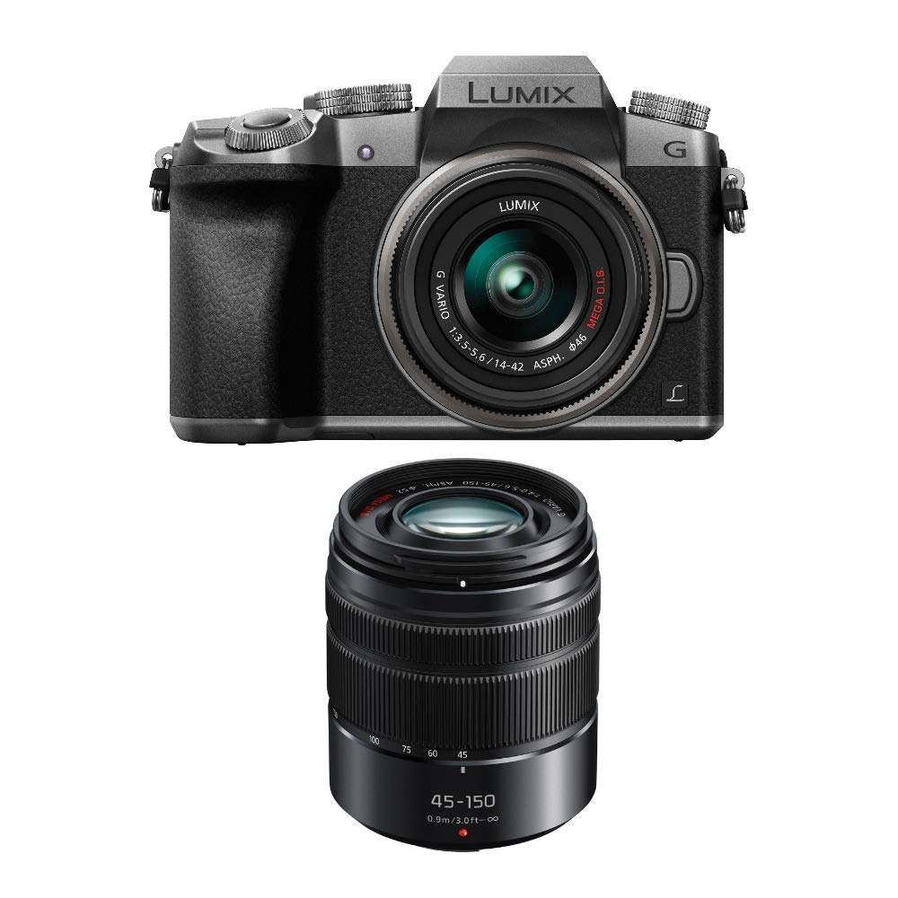 Panasonic LUMIX G7 Mirrorless Camera (Silver) with Lens and Accessory Bundle 3