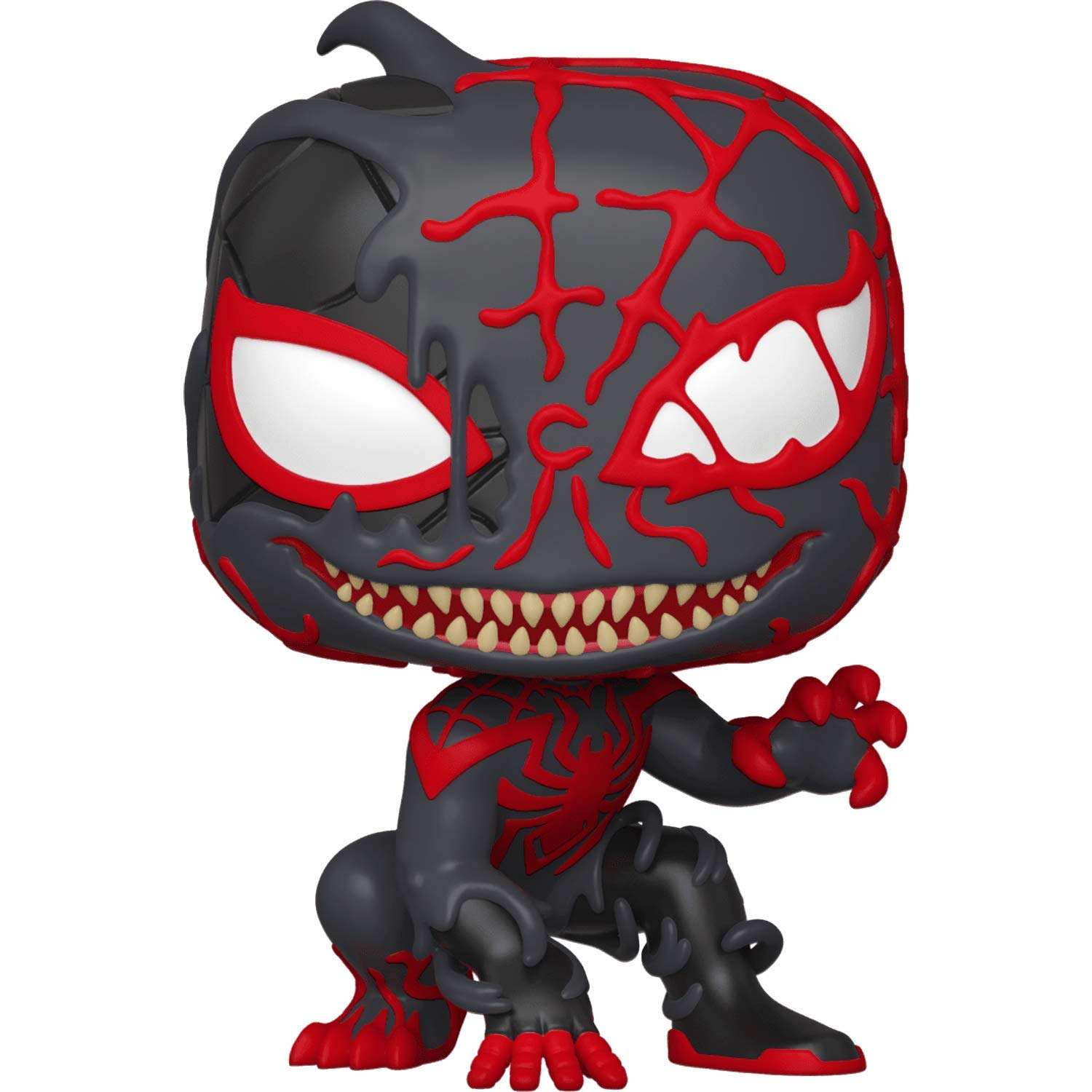 Venomized Miles Morales: Funk o Pop! Vinyl Figure Bundle with 1 Compatible 'ToysDiva' Graphic Protector (600 - 46459 - B) 3