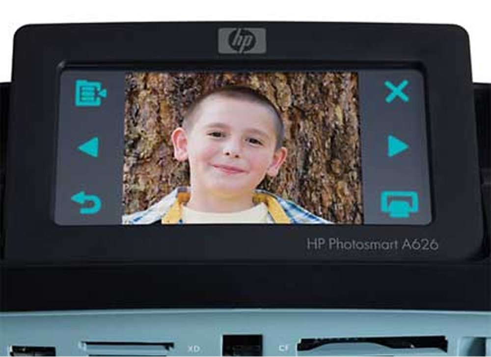 HP Photosmart A626 Compact Photo Printer (Q8541A#ABA) 2