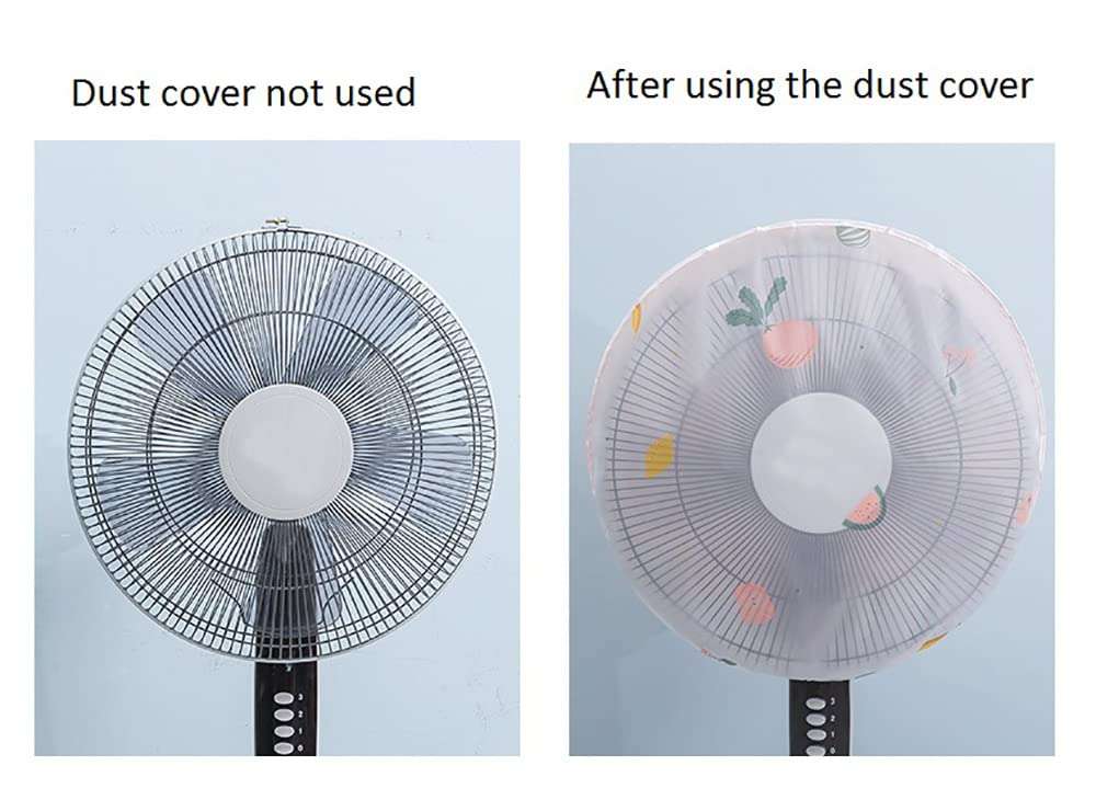 TBOP Home Electric Fan Dust Cover Household Fan Protection Cover (Small Flower and Leaves Pattern_60*140cm) (Color/Design May Slightly Vary) 4