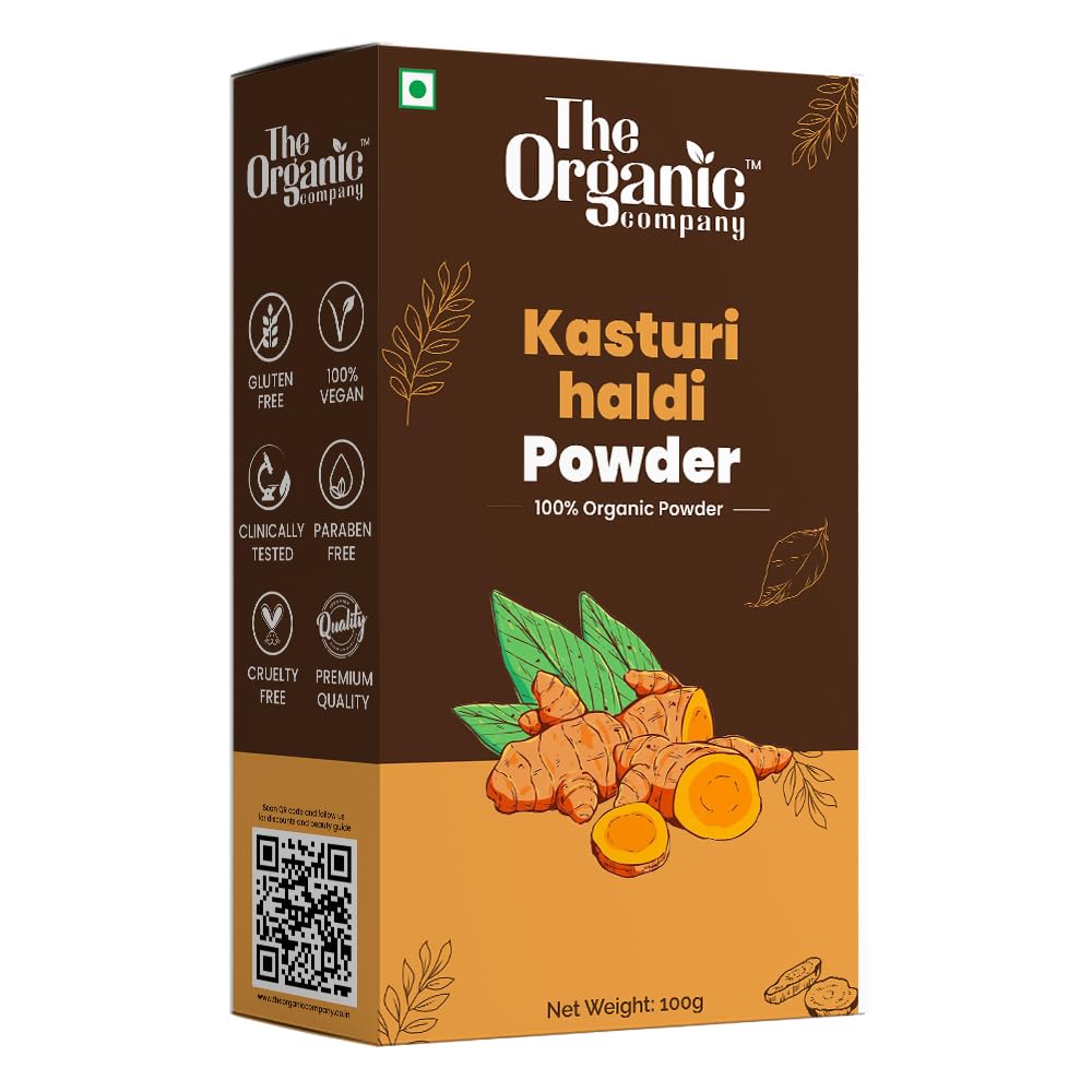 Turmeric Powder For Baby Bath | Kasturi Haldi Manjal | Skin Whitening | Dark Circles & Spots | Pimples | Wild Turmeric | Face Pack & Body | Herbal | Organic | Natural | Pure | Original | Marriage