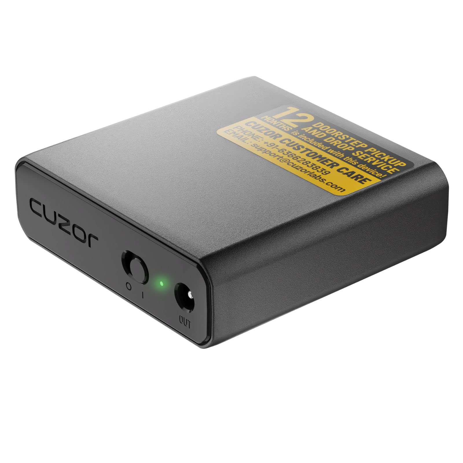 Cuzor 12V Mini ups Apartment Edition | Power Backup up to 2 Hours | Replaceable Battery | Ups for Wi-Fi Router and Modem | Ups for Router up to 2A | ups for uninterrupted wi-fi 1