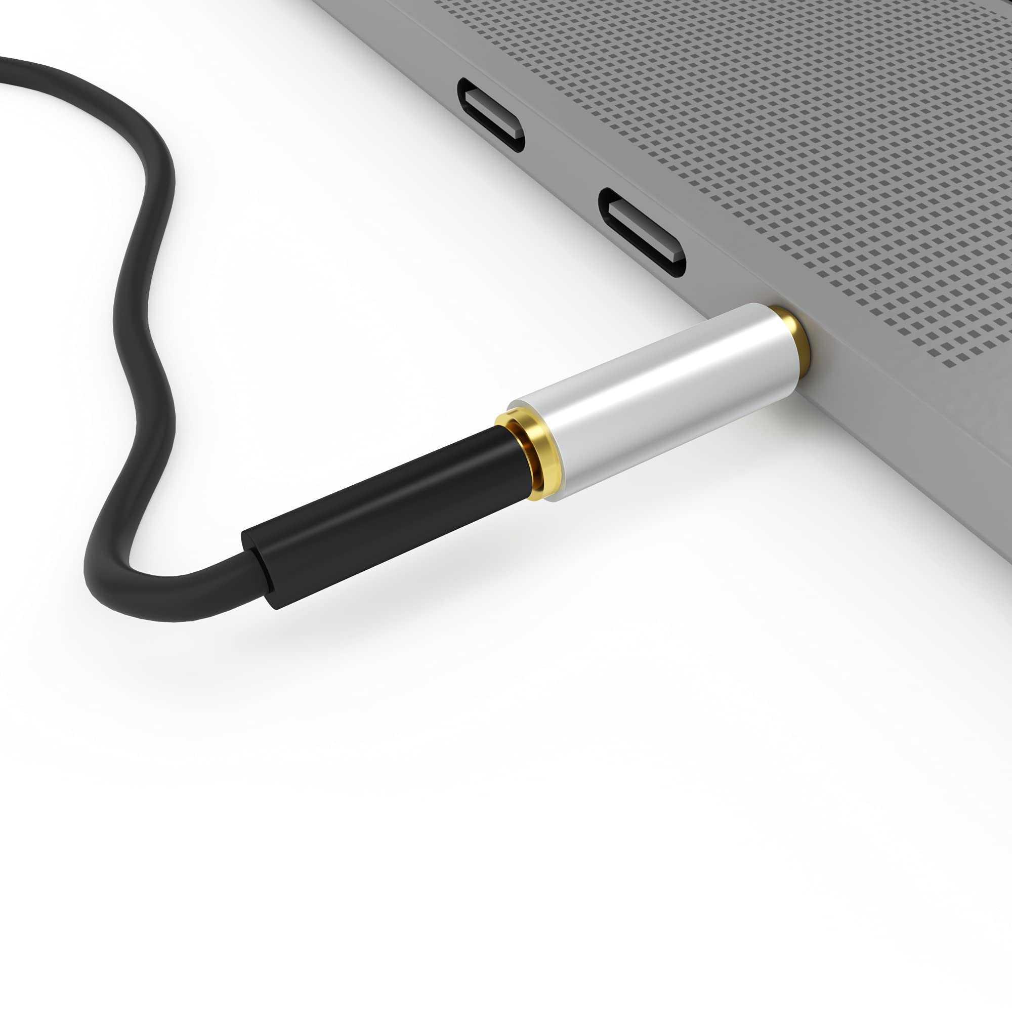 Gold Plated 3.5mm Male to 2.5mm Female Headphone Audio Adapter Jack Stereo or Mono for Apple iPhone 3GS 4G 4S 5 Samsung Galaxy S3 S4 Galaxy Note 2 iPad 2 3 4 iPad Mini (2 Pack) 4