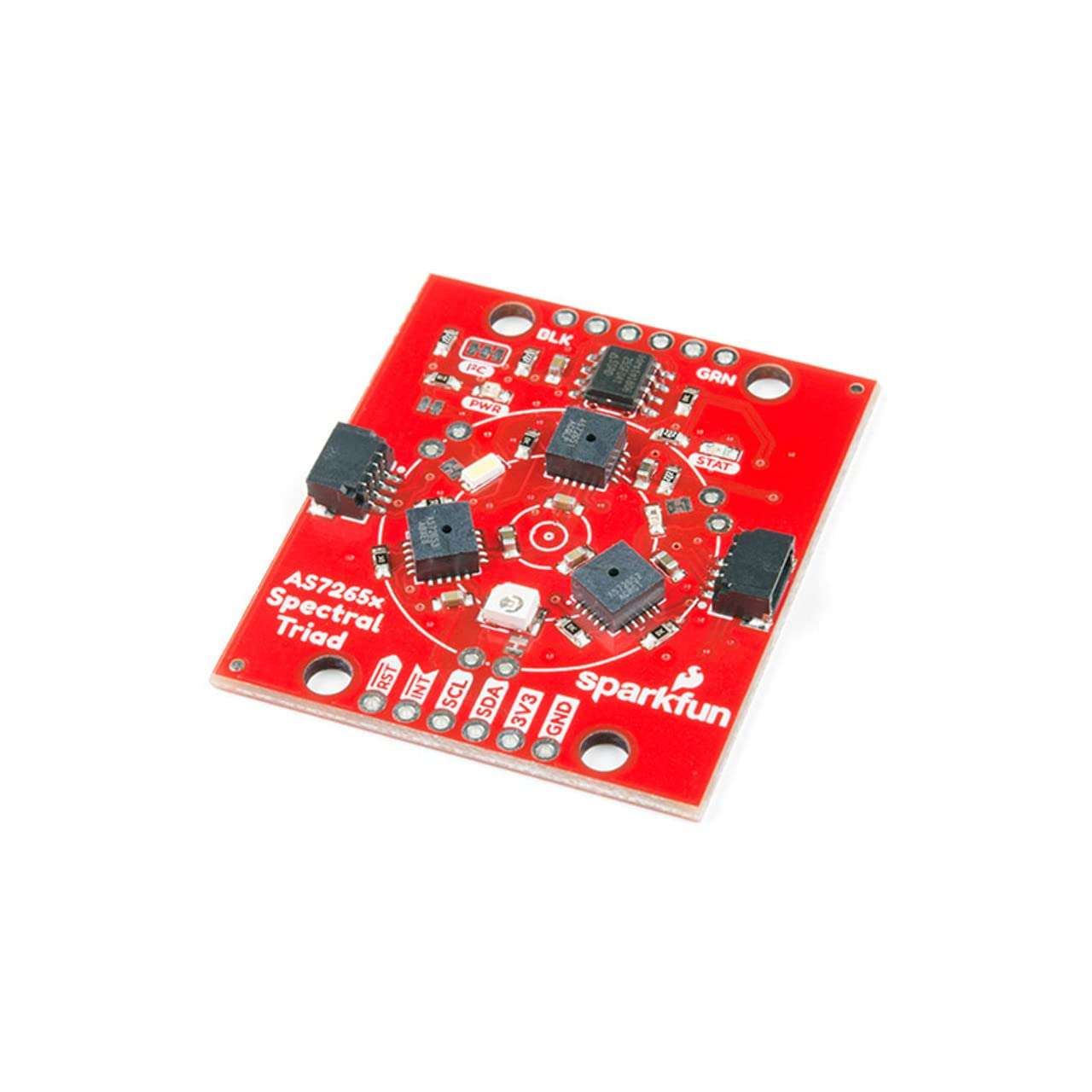 AS7265x Triad Spectroscopy Sensor Board Qwiic I2C SEN-15050 1