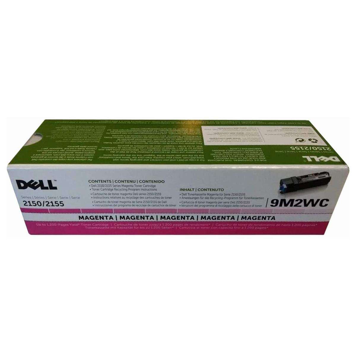 Dell Computer 9M2WC Magenta Toner Cartridge 2150cdn/2150cn/2155cdn/2155cn Color Laser Printers 1