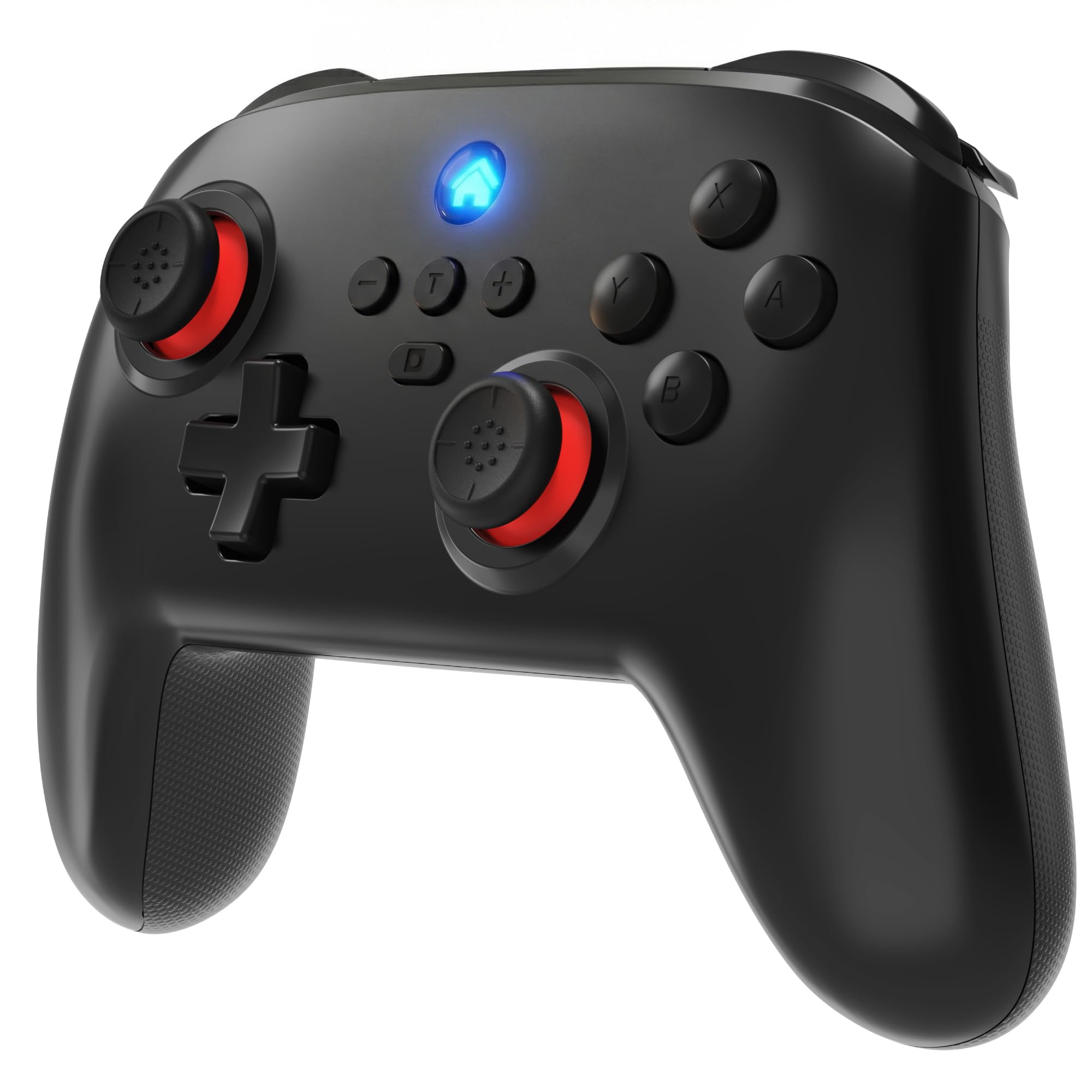 Fosmon Wireless Controller Compatible with Switch 2/1/Lite/OLED/Steam Deck/Android/iOS (Wired Mode for PC) Gaming Pro Controller with Turbo, Motion Control, Vibration, Digital Triggers, USB-C Charging