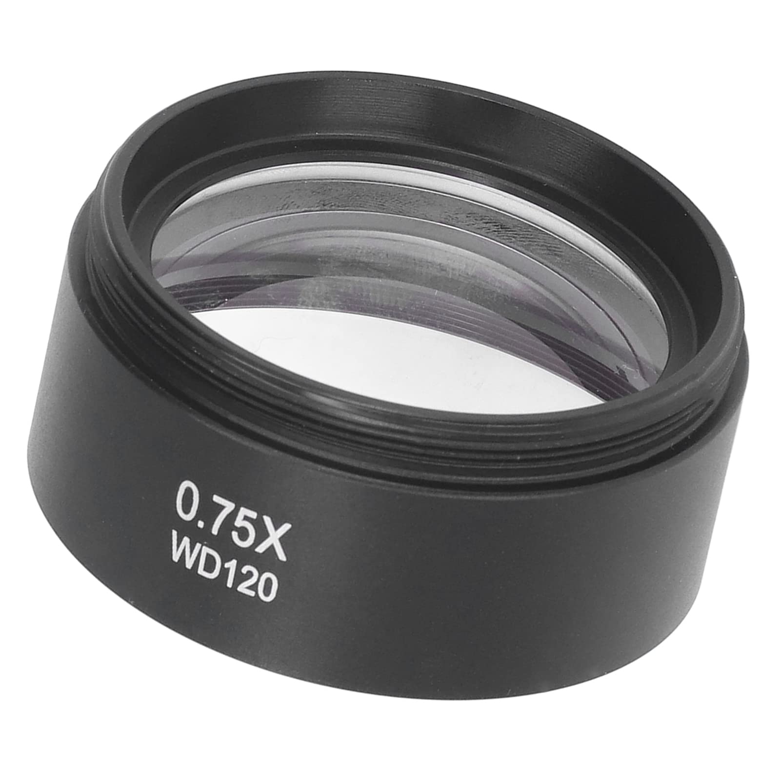 Microscopes Eyepiece, Good Transmittance Microscope Lens Accessory M48 Interface High Refractive Index Optical Glass for Replacement 4