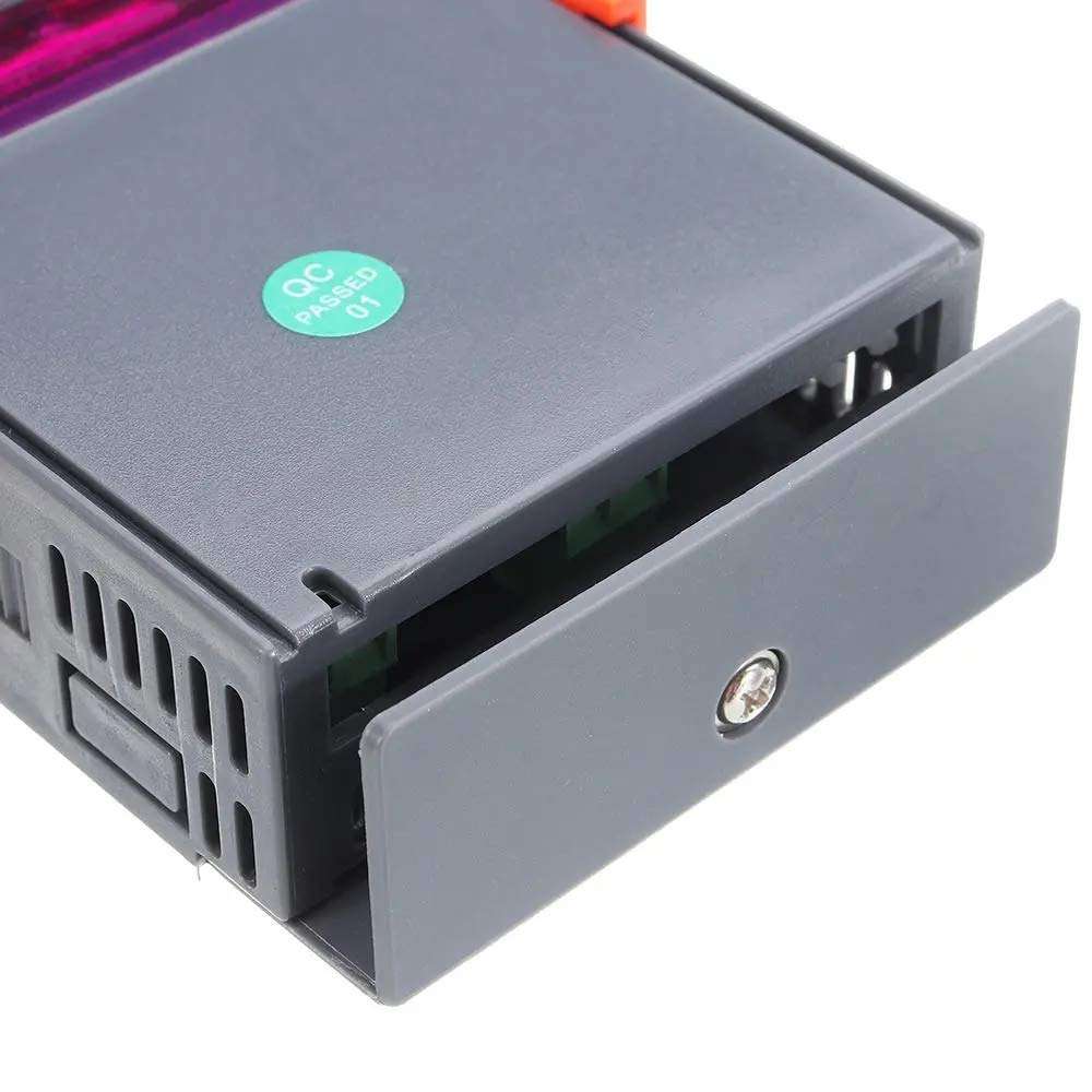 ZXY-NAN DC12/DC24V/AC220V Embedded Digital Thermostat Refrigerator Cabinet Industrial Special Digital Temperature Controller with 0.1 Accuracy (Size : DC12V) Modules Accessories 3