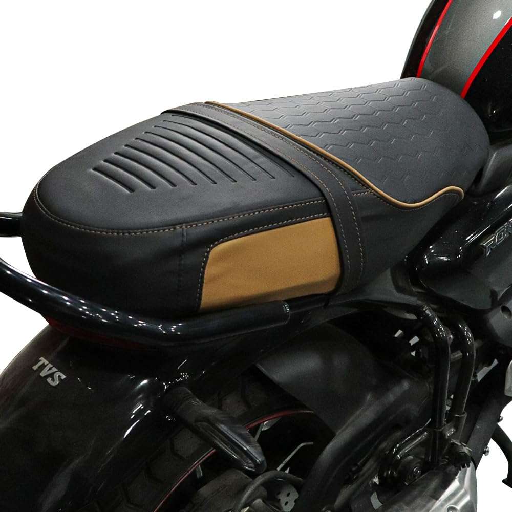 TVS Seat Cover - Ronin- Tan 5