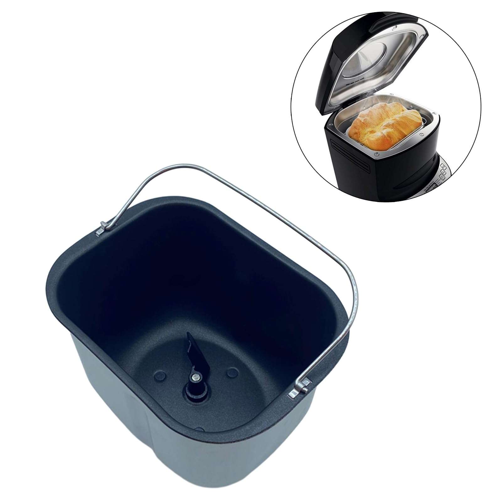 Household Bread Machine Baking Bucket Bread Machine Plate Bread Baking Pans Bread Machine Parts For Kitchen Making Bread Kitchen Appliance Parts 3