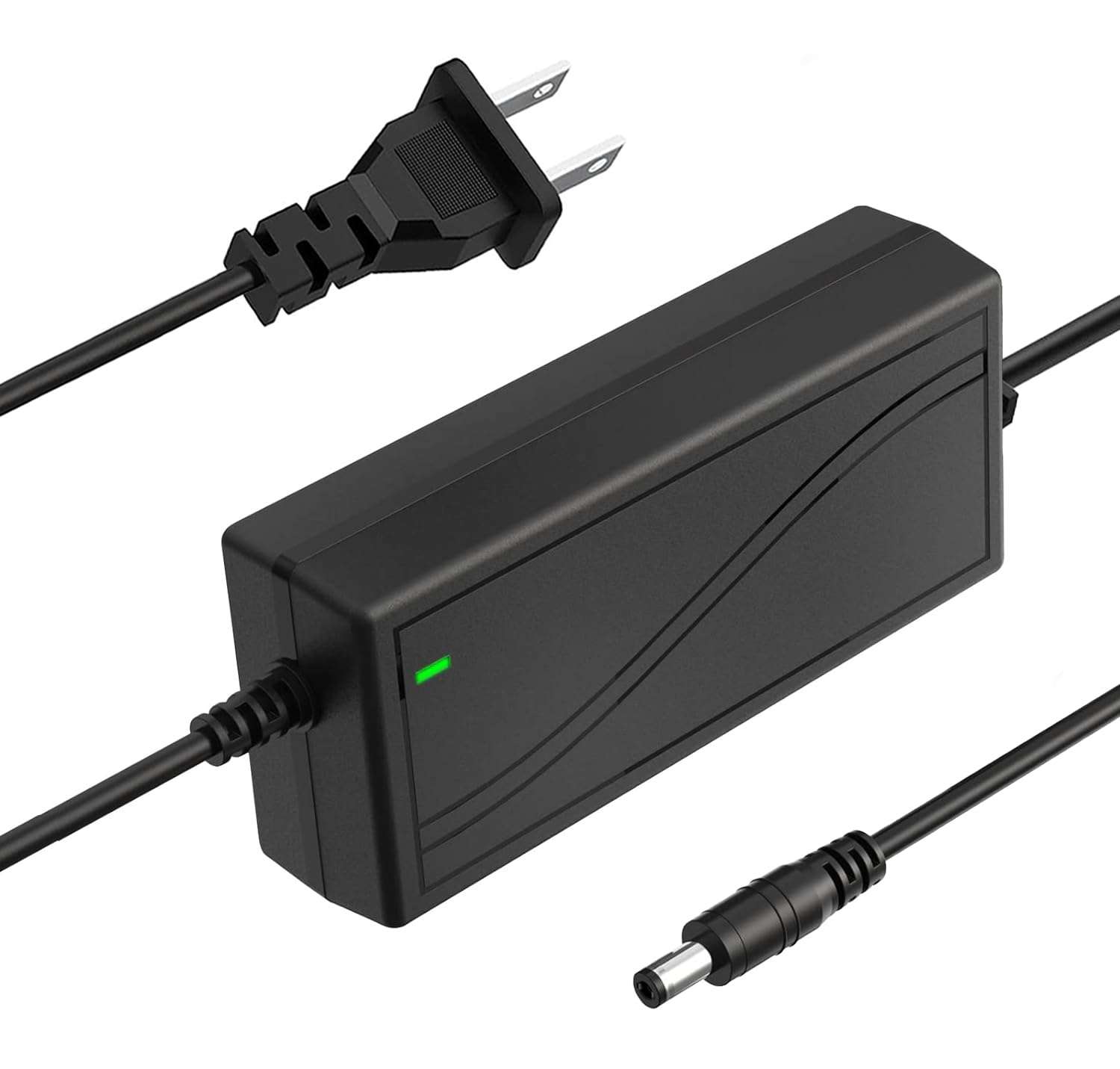 15v Power Adapter Replacement cord for Neewer Photo Studio Ring Light NW-150480D2, Charger for Ring Light Compatible With Neewer 14 inches & 18 inches Ring Lights DC15V 5A 75W 72W Power Supply Adapter 1