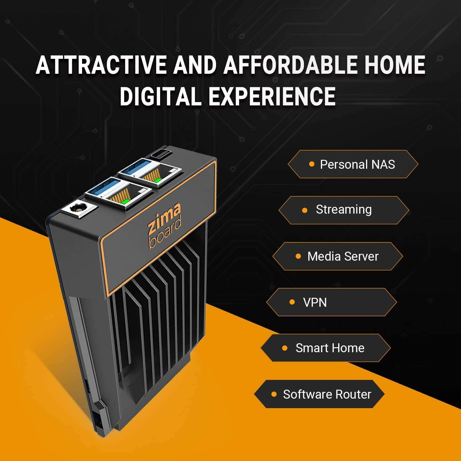 zimaboard 832 Ready to Play Kit with Mini DisplayPort Male to HDMI Female Cable 1080P 6