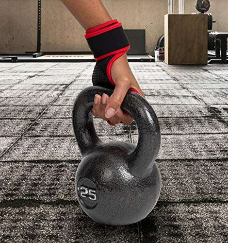 Mind Reader Pull-Up Glove Set, Secure Finger Holes, Textured Non-Slip Grip for Chin-Up Bars, Gymnastics, Circus Training, Aerial or Pole Fitness, Large, Red 6