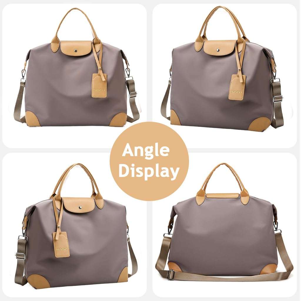 PALAY® Women Duffel Bag Waterproof Travel Bag Oxford Clothes Handbag with Shoulder Strap Fashion Women Duffel Bag Tote Bag Fitness Bag, 41x16x33cm 6