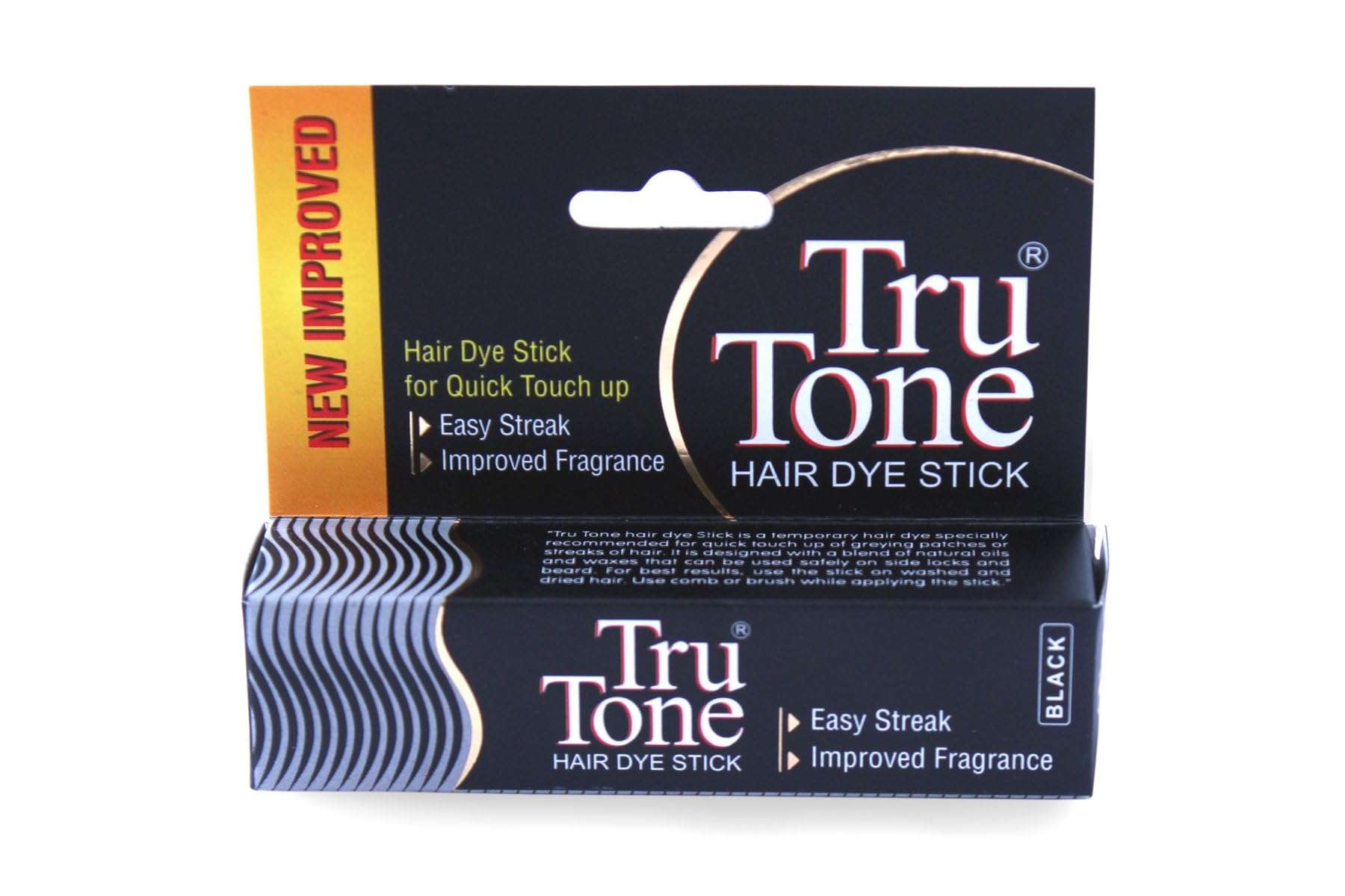 Tru Tone Black Hair Dye Stick, 7.5 Gm X 2 3