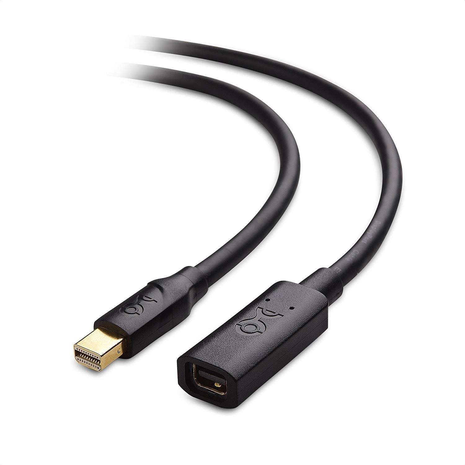 Cable Matters Mini DisplayPort Extension Cable (Mini DP Extension Cable) in Black - 3 Feet 1