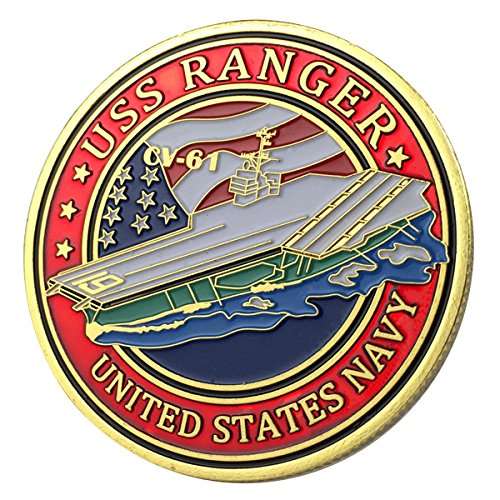 U.S. Navy USS Ranger / CV-61 GP Challenge Coin 1131# 1