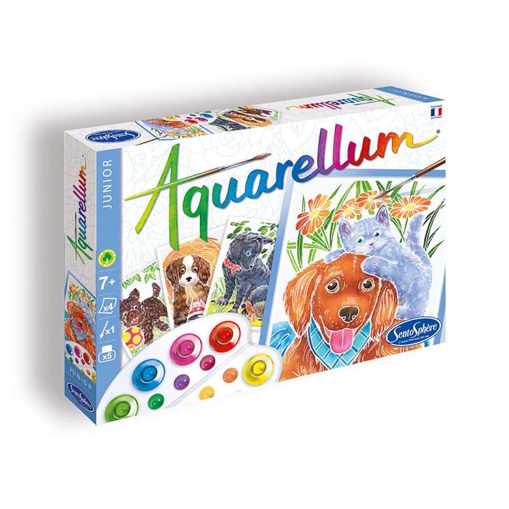 Sentosphère Aquarellum Junior Puppies Watercolor Painting Kit 2