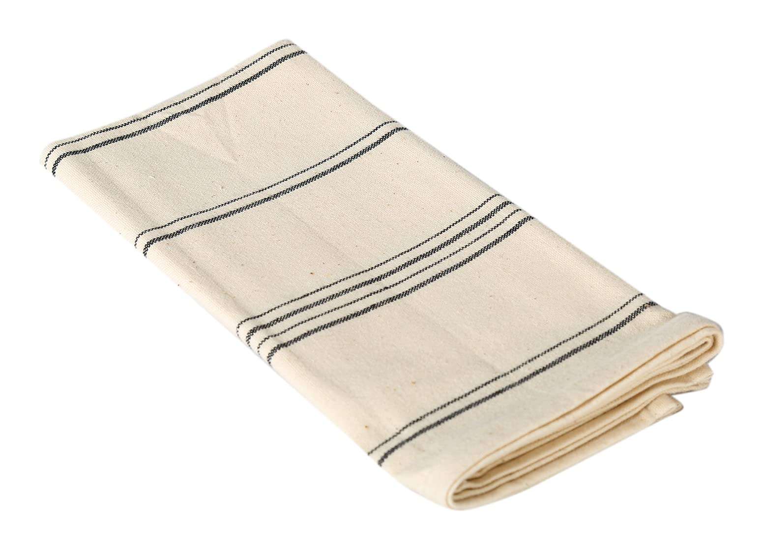 KASKOM Cotton Handmade Kitchen Towel - White 1