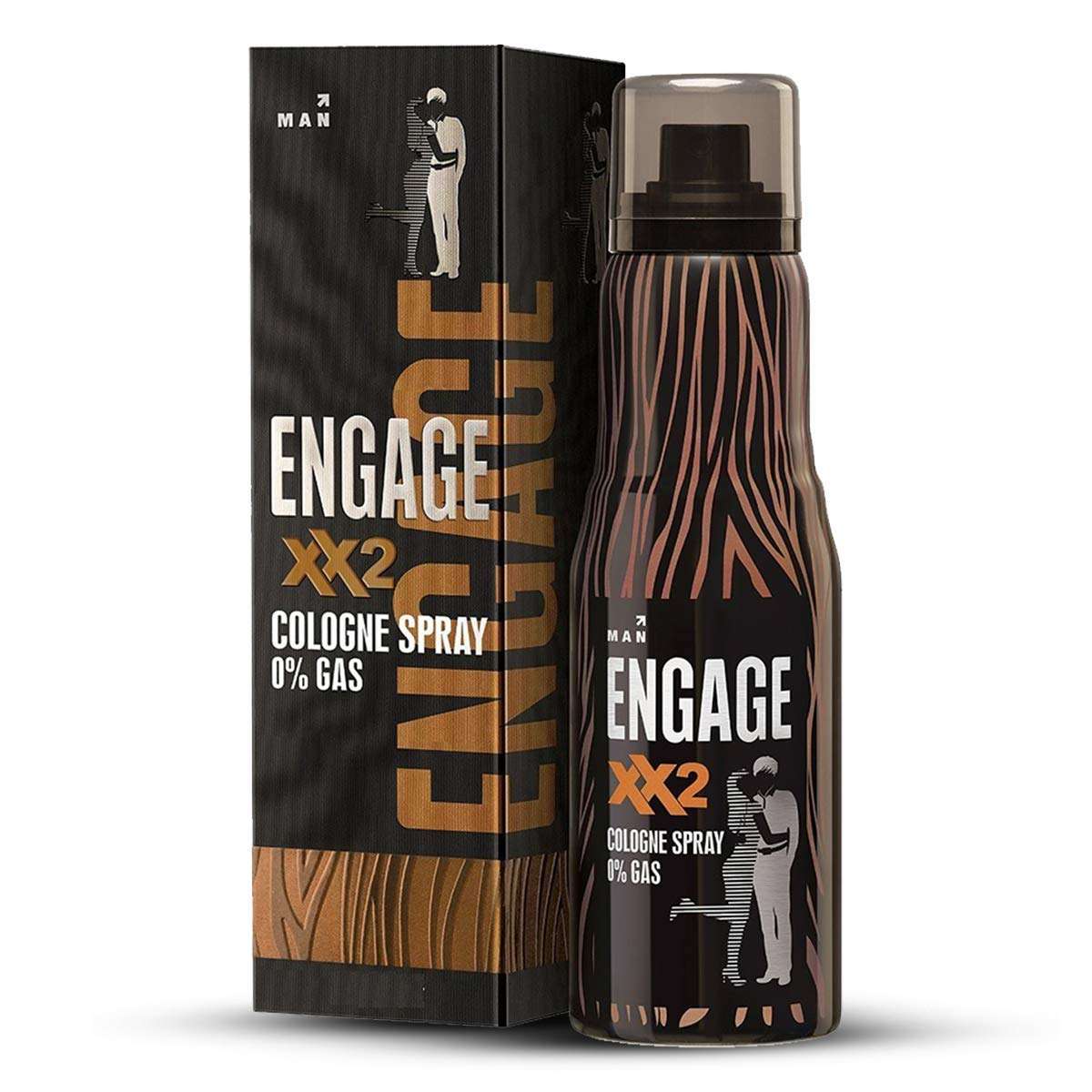 Engage XX2 Cologne No Gas Perfume for Men, Spicy and Citrus Fragrance Scent, Skin Friendly Perfume for Men Long Lasting Smell, 135ml 1
