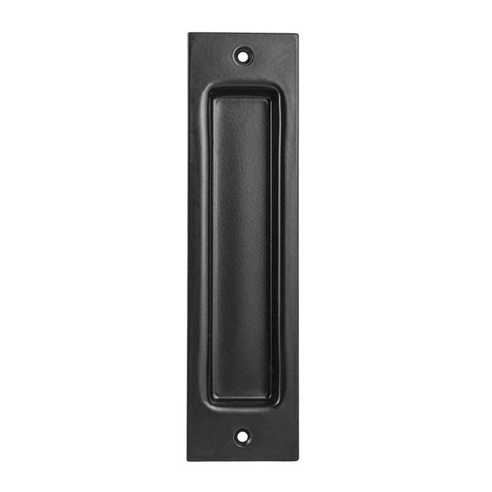 KJBGS Door Handle Sliding Barn Gate Flush Pull Accessories Hardware Rustproof Door Handle Easy Install Embedded Square Matte Home Frosted Finger Home Hardware Accessories Door Hardware 1