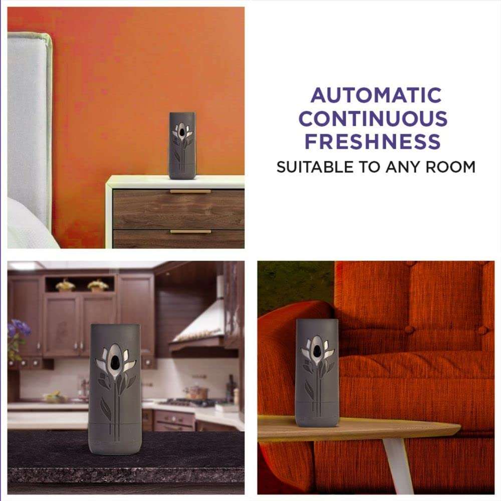 Air Wick 250 ml - Lemon & Orange Blossom, Refill + Automatic Spray| Freshmatic Air Freshener Kit | 2600 Sprays Guaranteed | Automatic Room Freshener, Bathroom Freshener and Room Spray 2