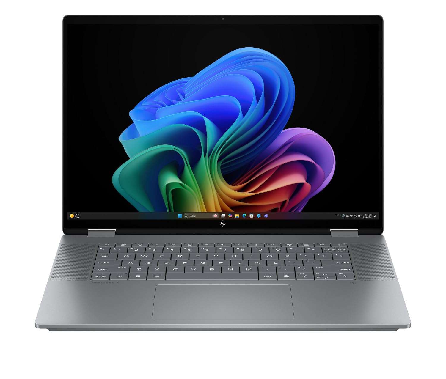 HP OmniBook X Flip 2-in-1 Laptop 16" WUXGA IPS Touchscreen 6-Core AMD Ryzen 5 220 8GB LPDDR5 4TB SSD AMD Radeon 740M Graphics Wi-Fi 6E Backlit Keyboard 5MP+IR Camera Win11 Pro w/ONT 32GB USB 3