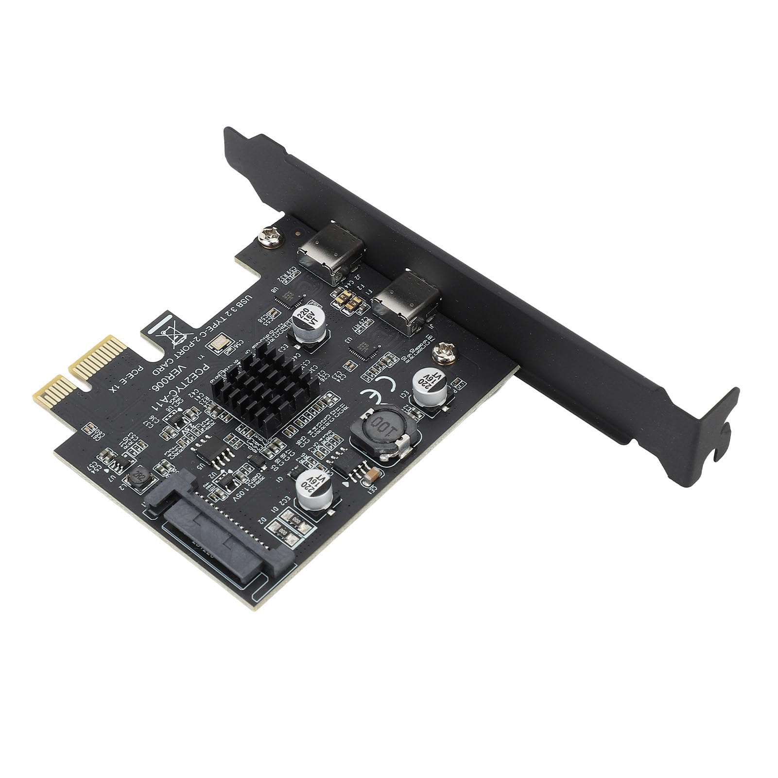 RASTKY PCI Express USB 3.2 Expansion Card Fast 10Gbps Transmission Desktop PC 7/10/11, 1
