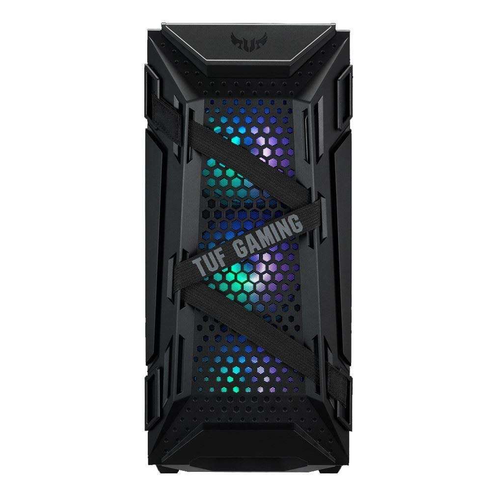 CUK ASUS TUF GT301 Gaming PC (Intel Core i3, 16GB DDR4 RAM, 512GB NVMe SSD, NVIDIA GeForce GTX 1050 2GB, 600W PSU, AC WiFi, Windows 10 Home) Tower Gamer Desktop Computer 2
