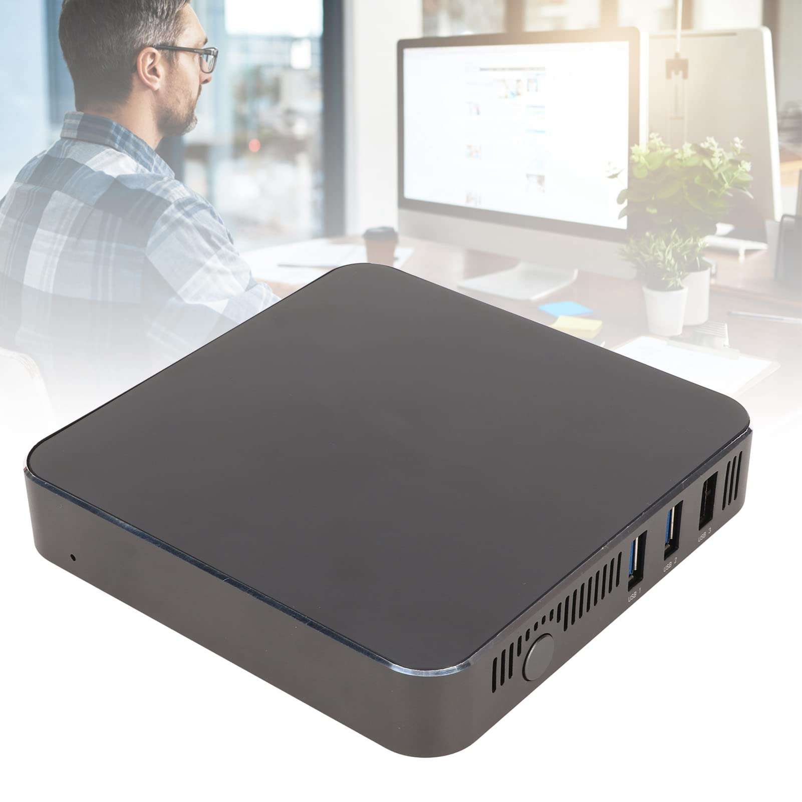 Mini PC, Windows 11 Mini Computers, Intel Lake N5105 CPU, 8GB DDR4 RAM 256GB ROM, Dual 4K UHD HDMI Ports, BT 4.2, 2.4G+5.8G WiFi, Gigabit Ethernet Micro Gaming PC 6