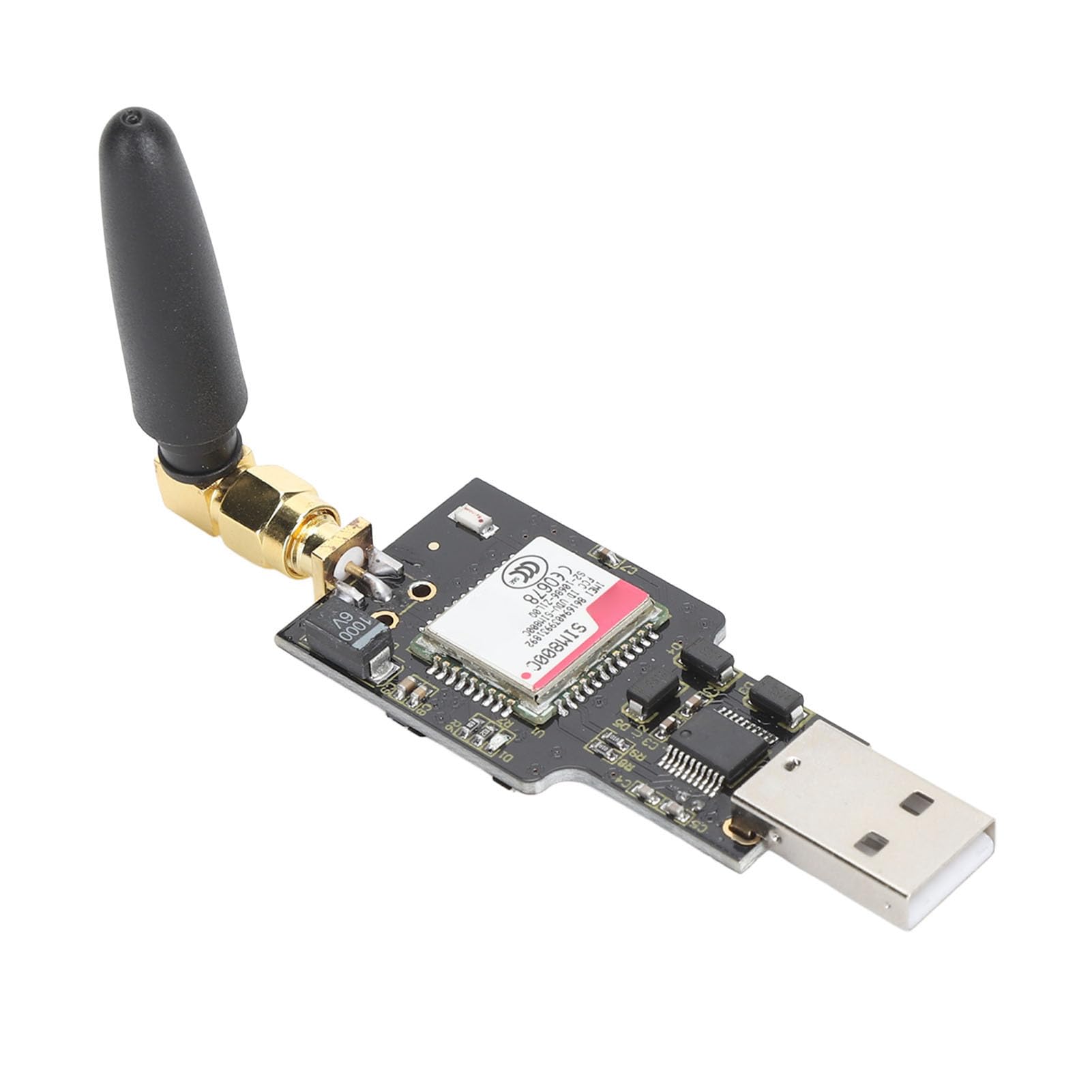 SIM800C USB to GSM Module,USB Communication Modem GSM GPRS 850, 900,1800,1900MHz,with Bluetooth Phone Voice SMS Data