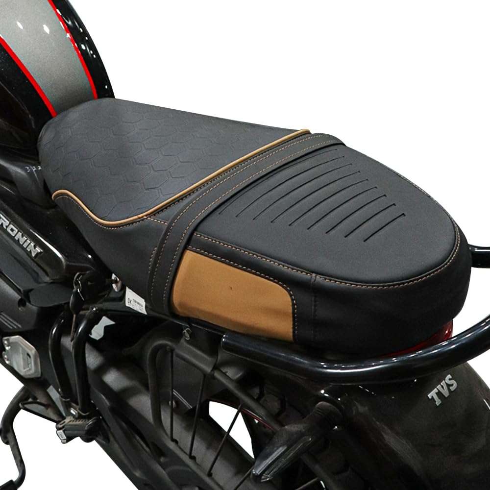 TVS Seat Cover - Ronin- Tan 4