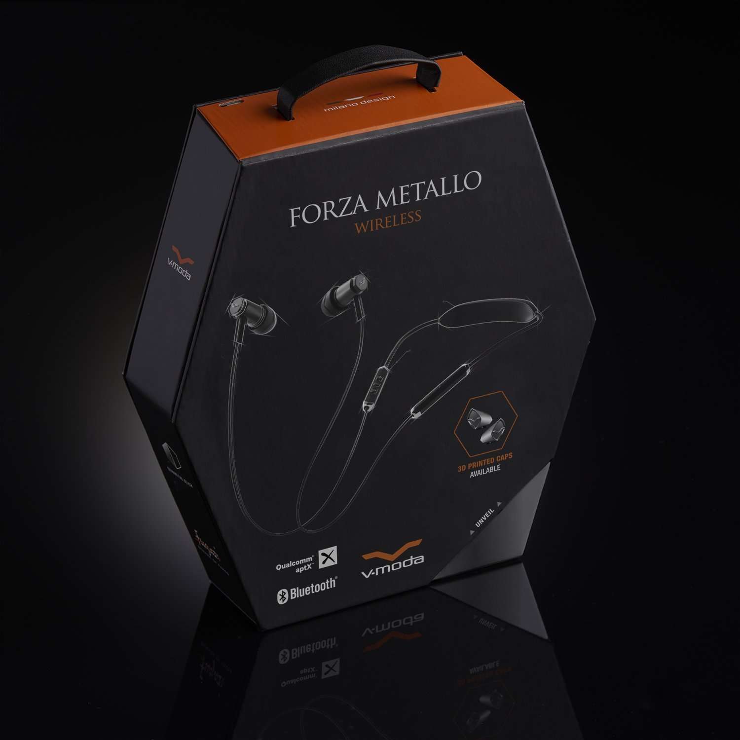 V-Moda Forza Metallo Wireless in-Ear Headphones - Gunmetal Black 5