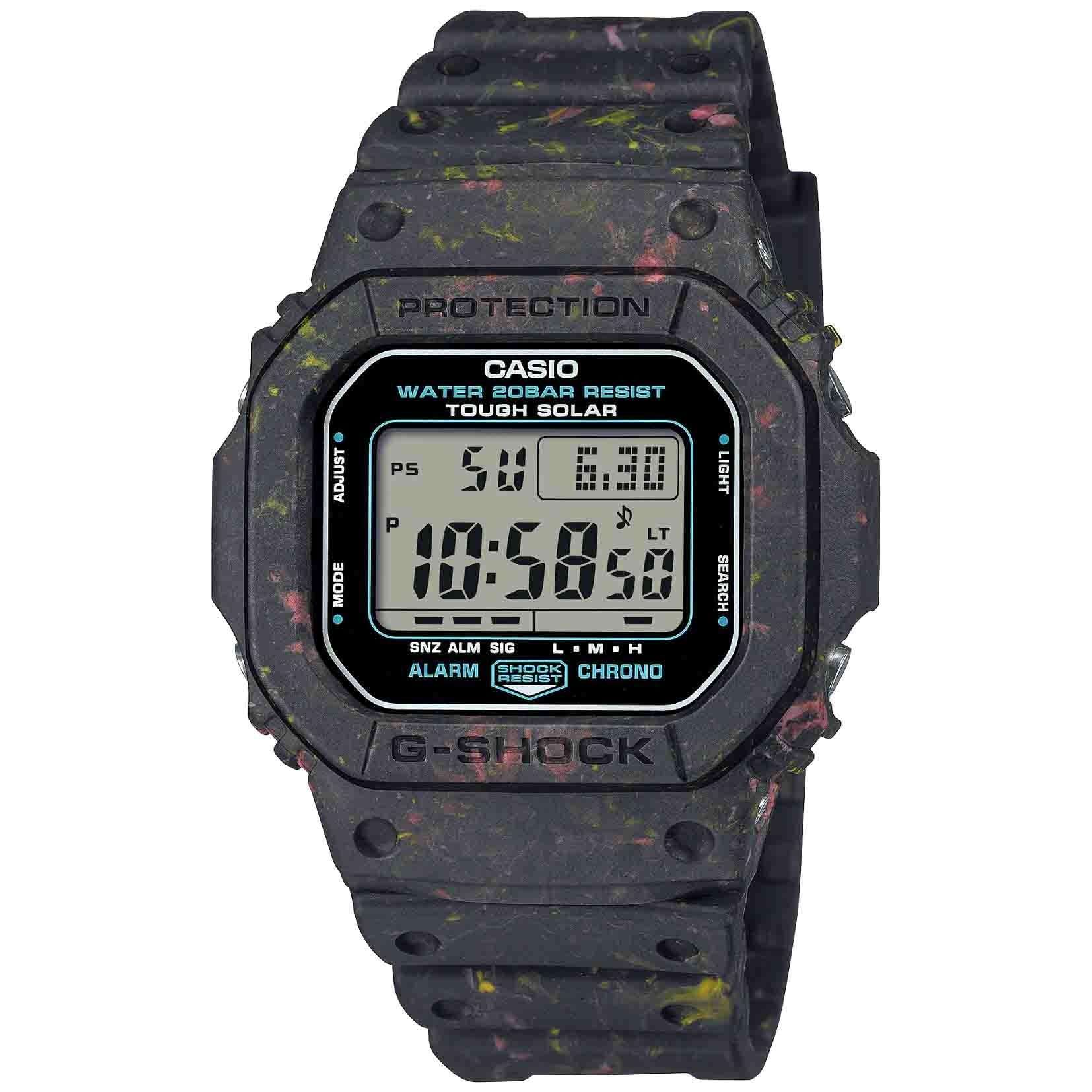 CASIO G-Shock Recycled Resin Multicolor Digital Watch G5600BG-1 1