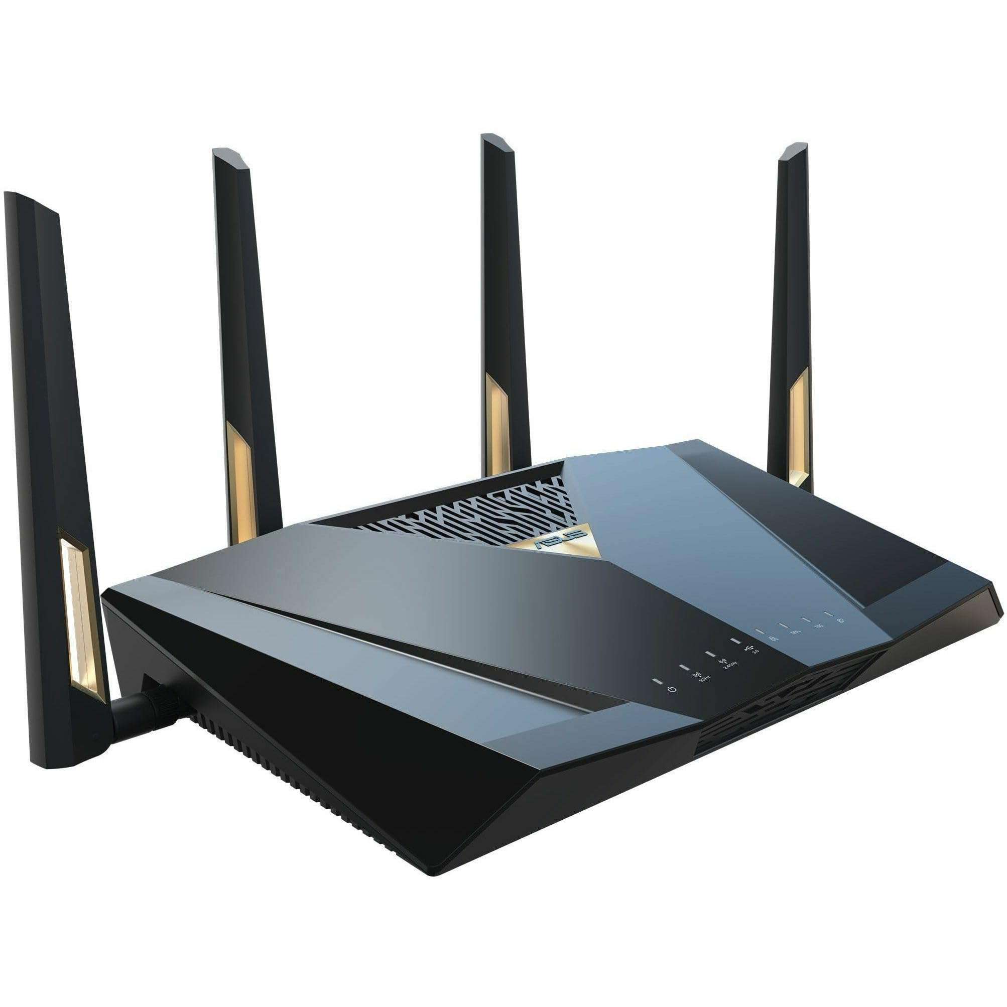 ASUS RT-BE88U Dual-Band WiFi 7 AiMesh Extendable Performance Router, 4K-QAM, MLO, Dual 10G Ports, SFP+, 4X 2.5G Ports, 4X 1G Ports, 34G WAN/LAN Capacity, Network Security, Built-in VPN 4