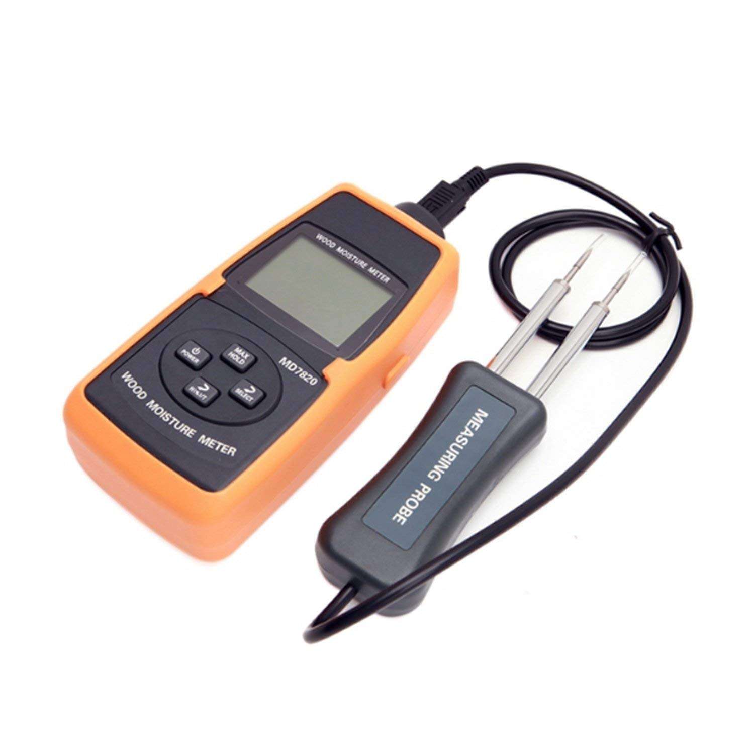ZUQIEE PH Meter LCD Digital Wood Meter 2%-60% Tree Timber Wood Bamboo Paper Water Contain Level Temperature Measure Tools MD7820 1