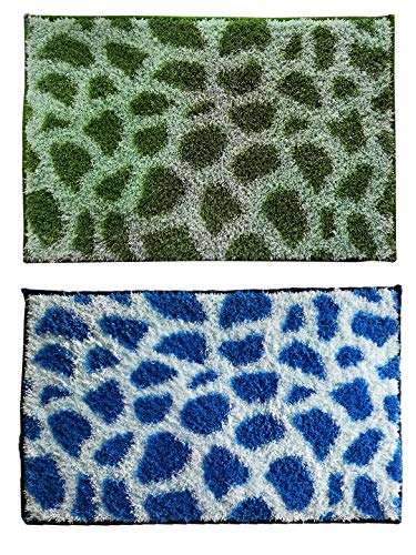 Athom Living Soft Anti Slip Easy Home Bath Mat, 38 X 58 cm, Multicolour 2