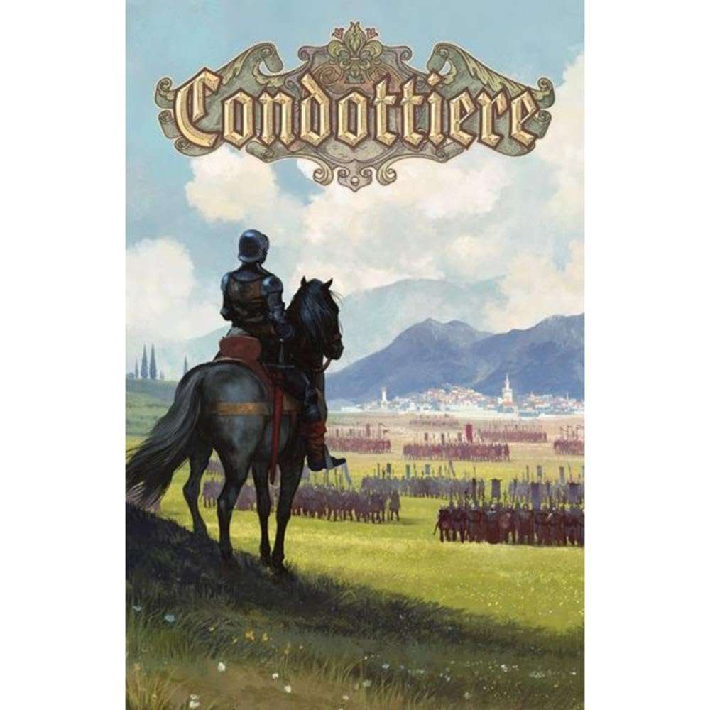 Condottiere Card Game - Renaissance Strategy Game of Tactical Battles & Diplomacy, Fun Family Game for Kids and Adults, Ages 10+, 2-6 Players, 20-45 Minute Playtime, Made by Z-Man Games