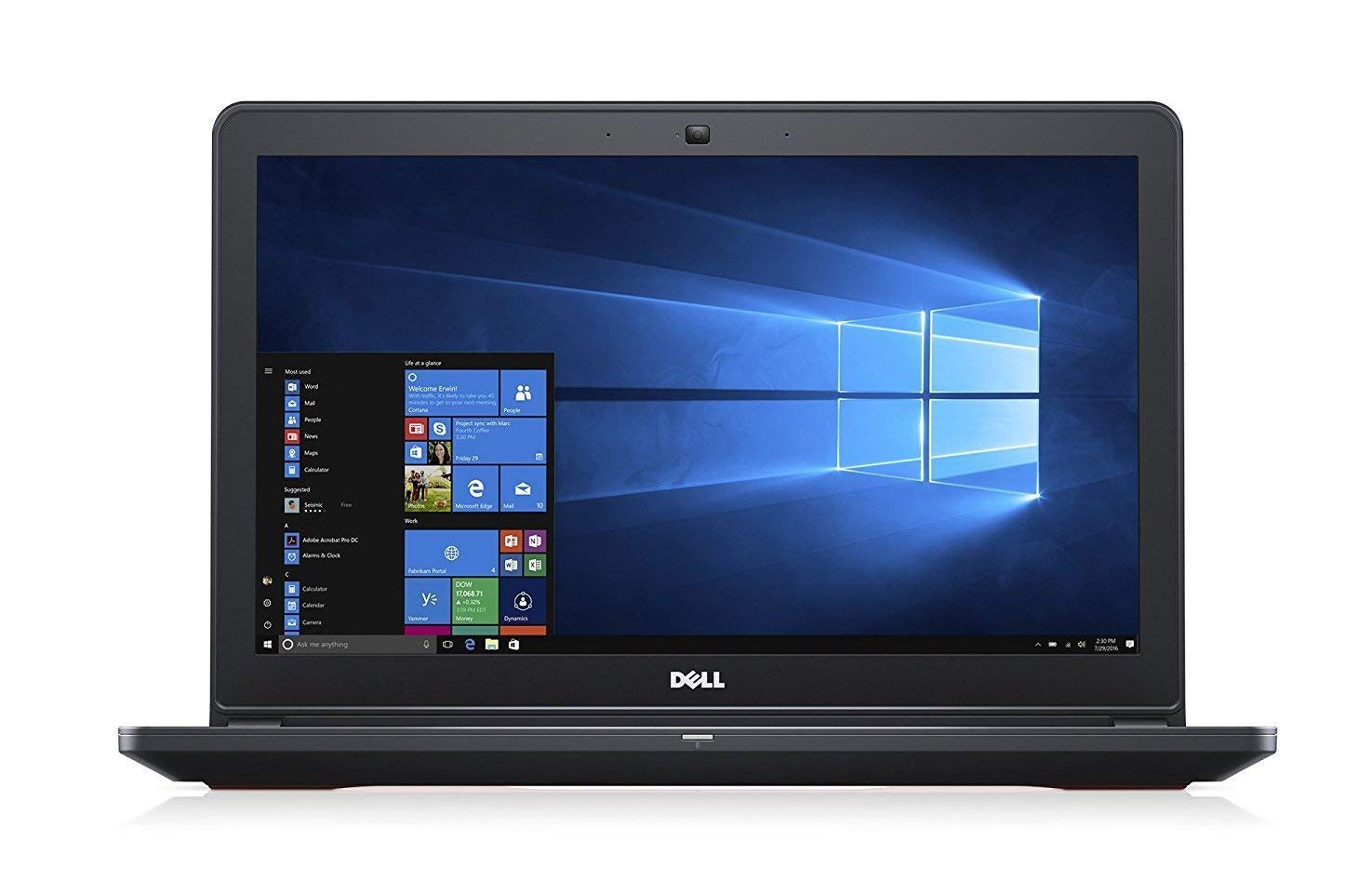2018 Dell Inspiron 15 5000 15.6" FHD (1920x1080) Premium Gaming Laptop, Intel Quad Core i7-7700HQ Processor, 16GB RAM, 512GB SSD (Boot) + 1TB HDD, 4GB GDDR5 NVIDIA GTX 1050, Backlit Keyboard, Black