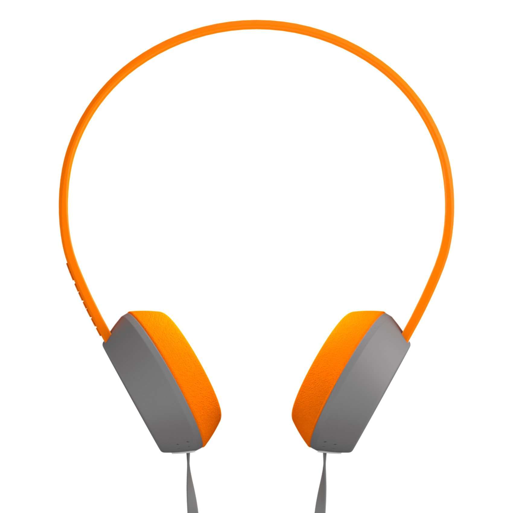 Coloud Knock On-Ear Headphones, Grey/Orange (4090643) 1