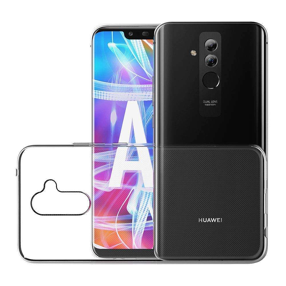 MaiJin Case for Huawei Mate 20 Lite (6.3 inch) Soft TPU Rubber Gel Bumper Transparent Back Cover 5