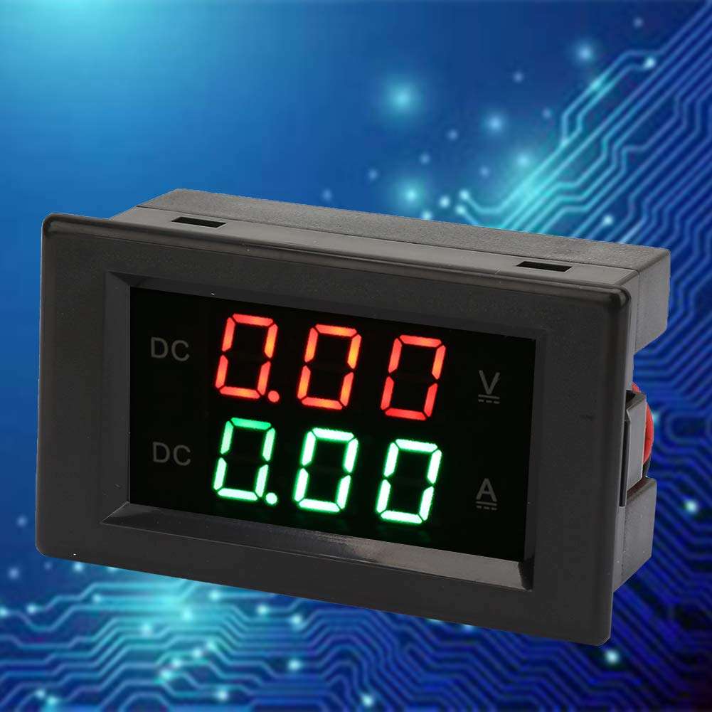 Meter, Voltmeter YB4835VA DC0~100V 20A Display Integrated Voltage Meter DC Meter Used to Monitor The Voltage of The Battery 5