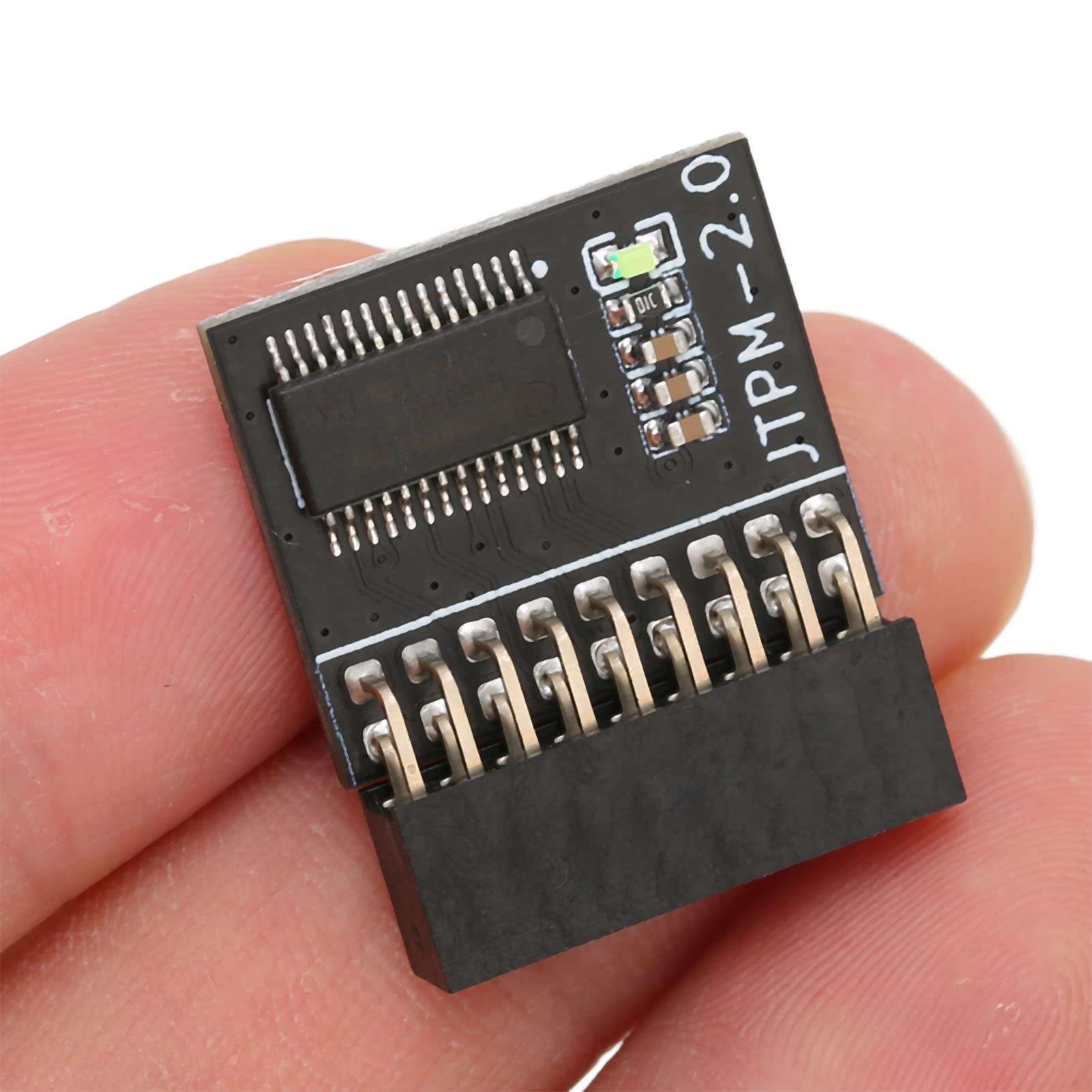 TPM 2.0 Module, Mini Encryption Security Module, 18 Pin Motherboard Remote Card Board, PC Motherboard, TPM LPC Module, Interface Module 6