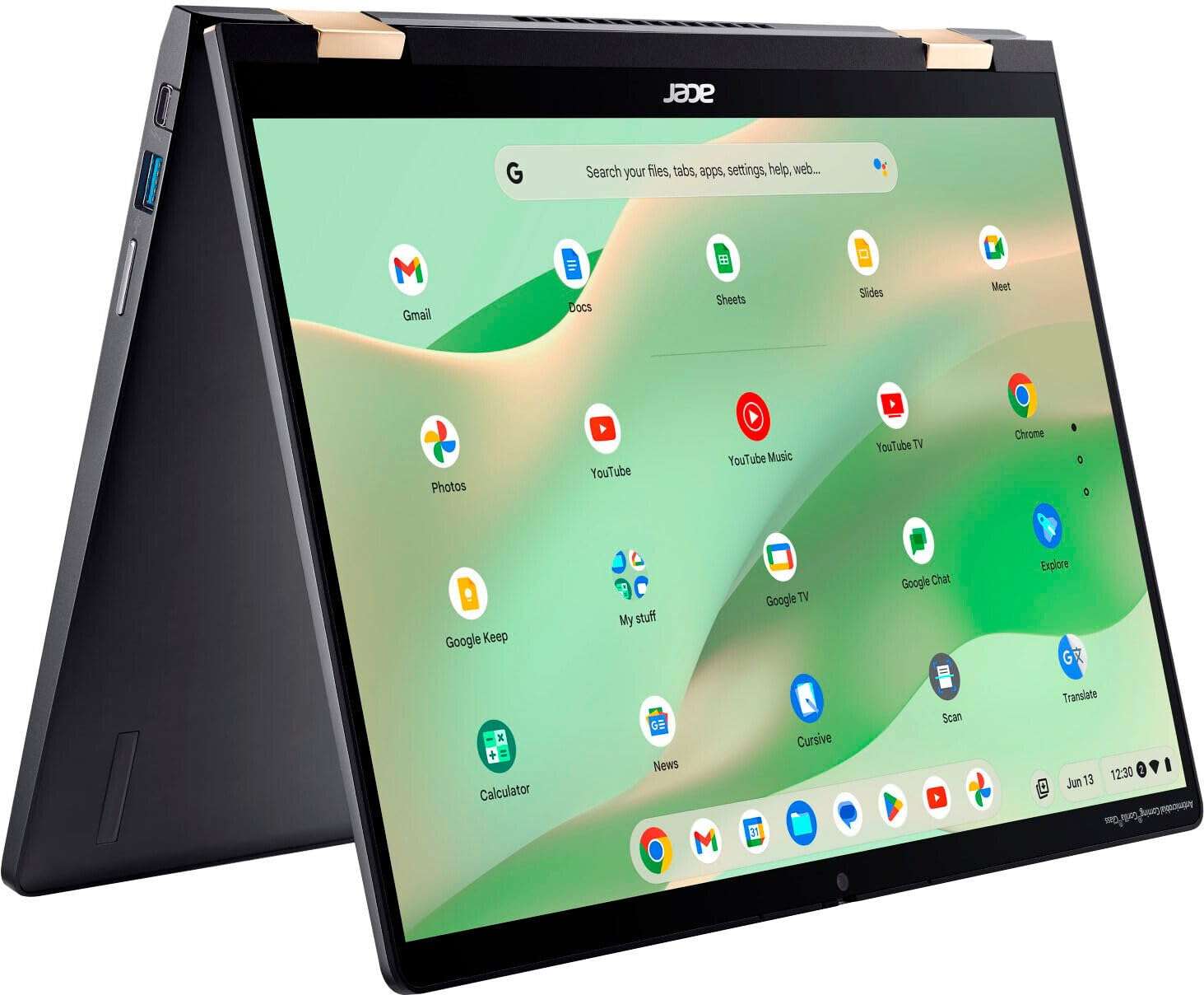 acer Chromebook Spin 714 2-in-1 Laptop | 14" FHD+ Touch | Intel 10-core i5-1335U (>i7-1255U) | 8GB DDR4 256GB SSD | Backlit USB-C Thunderbolt HDMI Sleeve ChromeOS + HDMI Cable 2